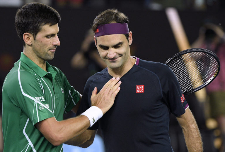 Novak Djokovič, Roger Federer