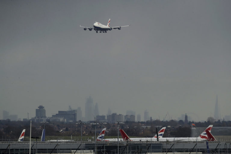 Britain Airport Drones
