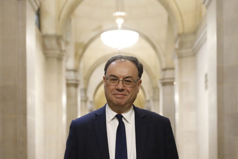 Andrew Bailey, Bank of England