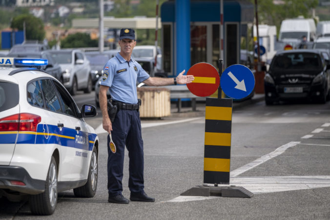 Chorvátsko, hranice, polícia