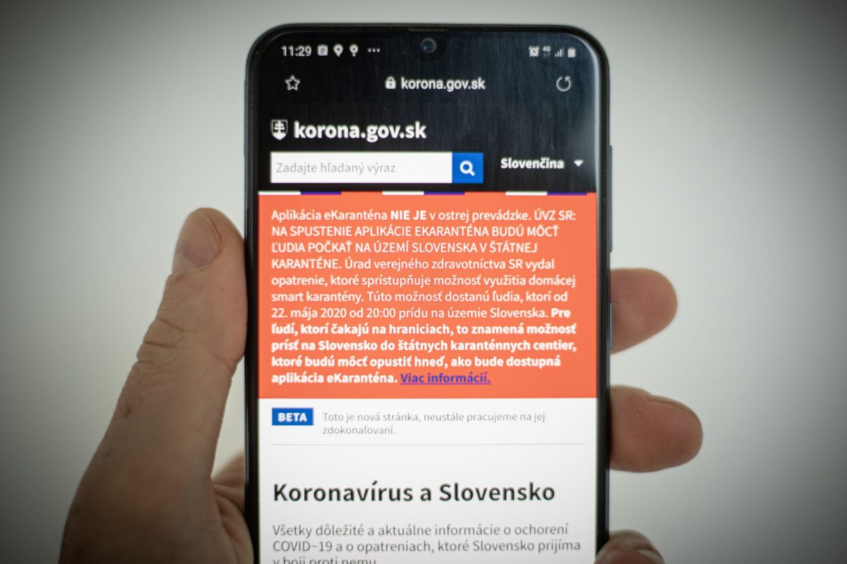 KORONAVÍRUS: Mobilná aplikácia eKaranténa
