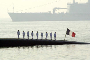 Jadrová ponorka francuzsko poziar hasenie rekonstrukcia