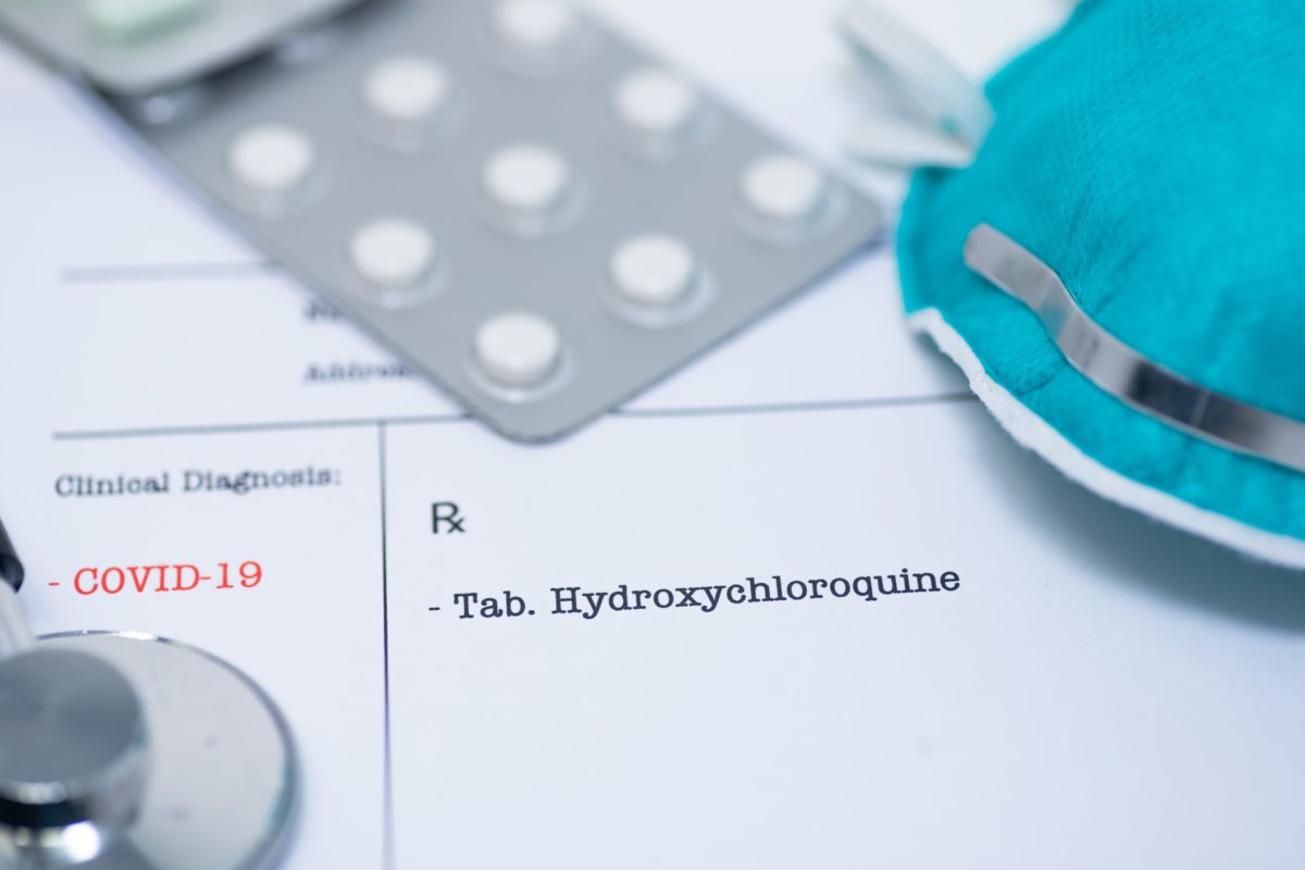 Koronavirus, hydroxychlorochín