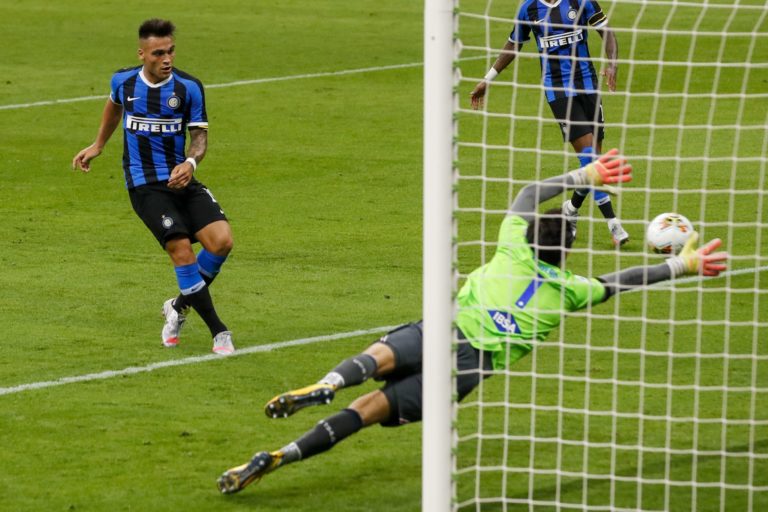 Lautaro Martinez, Emil Audero, Inter Miláno, Sampdoria Janov, Serie A