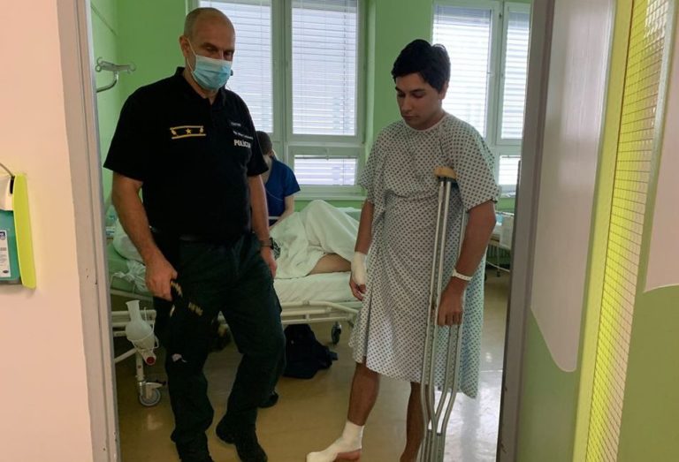 Milan Lučanský, policajt, útok, Vrútky