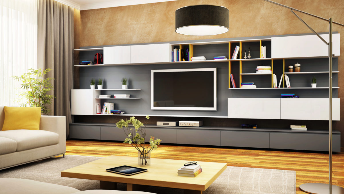 Moderná obývačková zostava