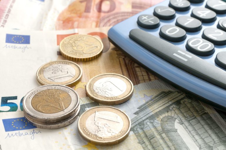 Peniaze, euro