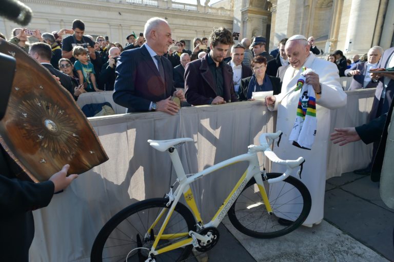 Peter Sagan, pápež František