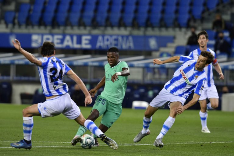 Vinicius Junior, Real Sociedad, Real Madrid, La Liga