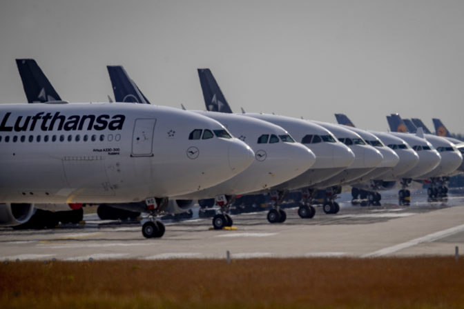 Virus Outbreak Germany Economy Lufthansa
