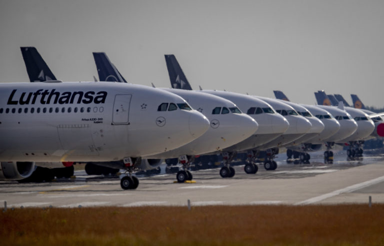Virus Outbreak Germany Economy Lufthansa