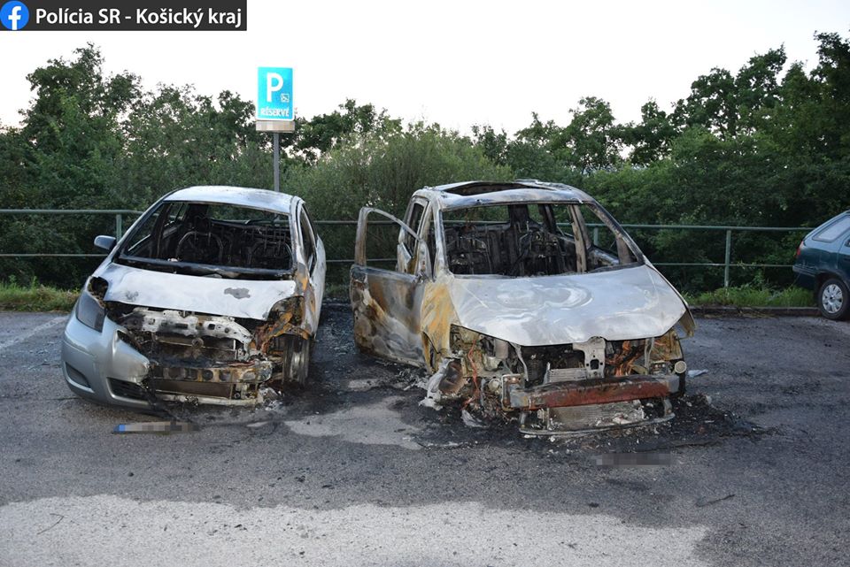 POLÍCIA: Zadržali podpaľača áut v Košiciach