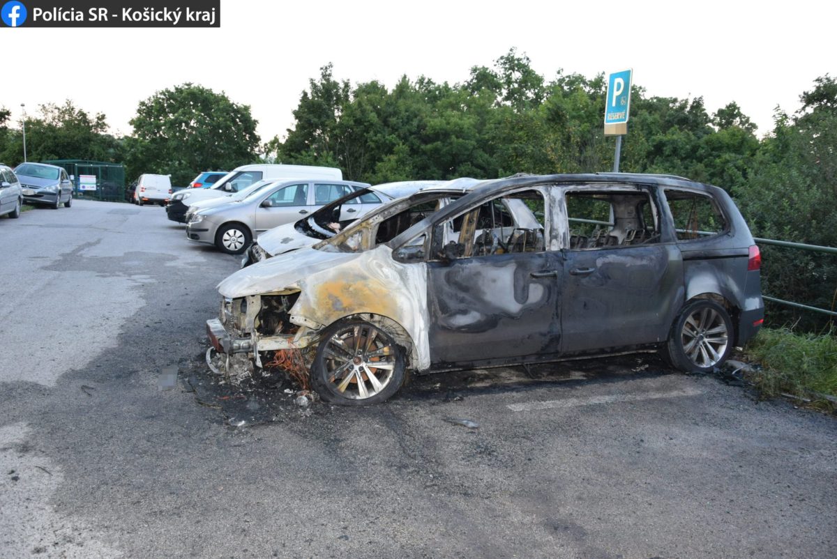POLÍCIA: Zadržali podpaľača áut v Košiciach