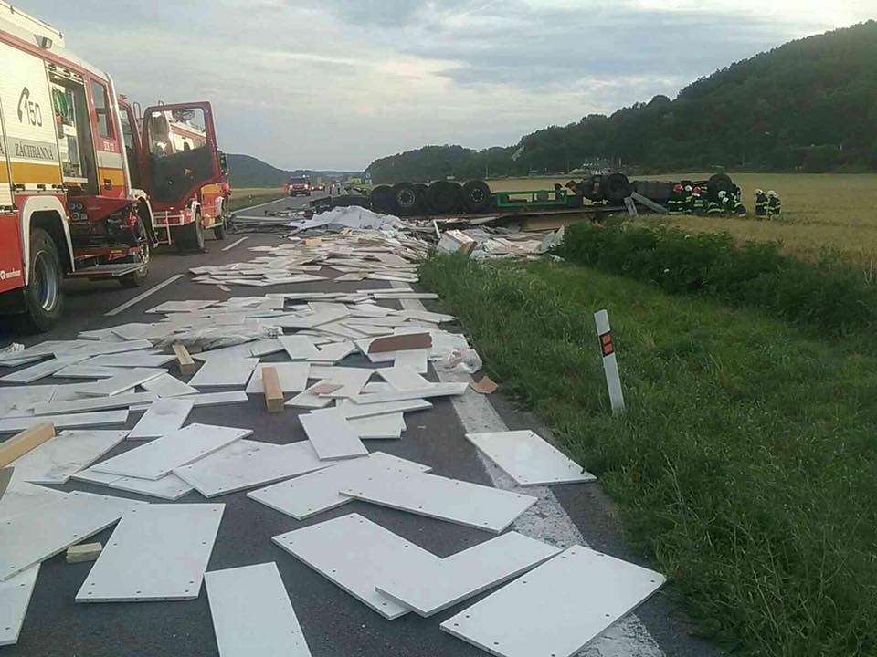 Dopravná nehoda pri Nitrici
