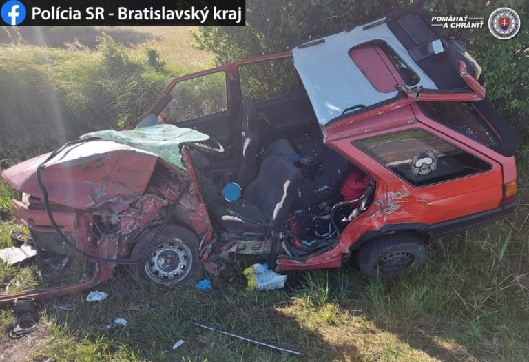 čelná zrážka, Audi, Škoda Favorit