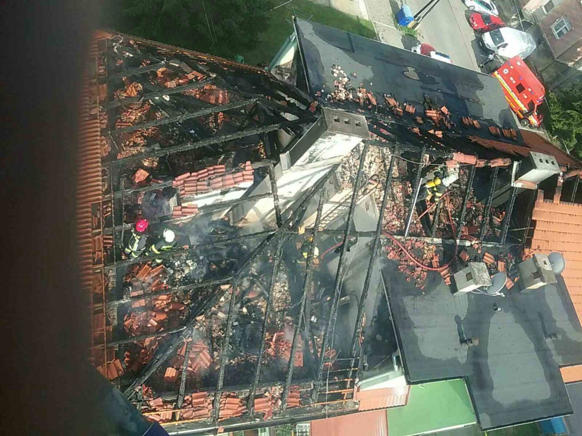 Požiar bytu v Zemianskych Kostoľanoch