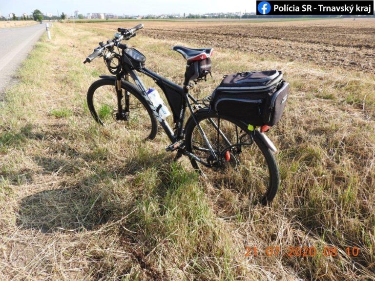 Cyklista, dopravná nehoda