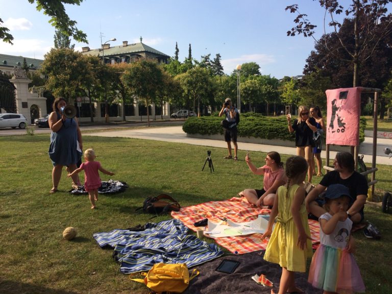 klimatický piknik, Znepokojené matky