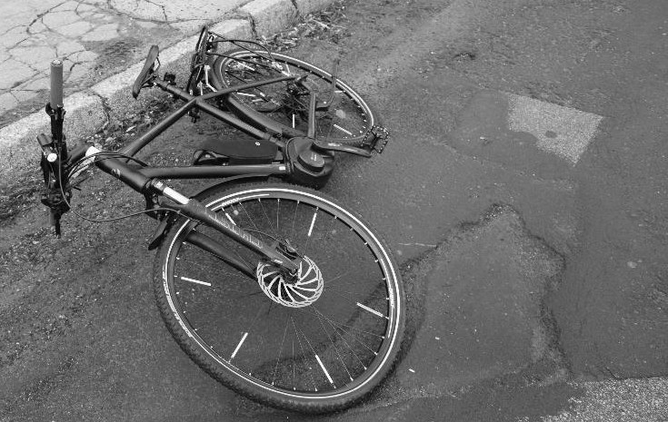 Pád z bicykla, alkohol