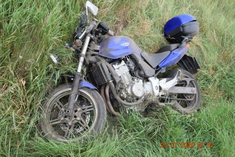 Dopravná nehoda, motorka