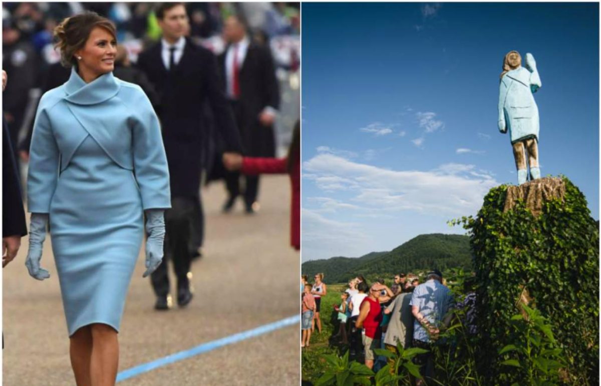 Socha, Melanie Trumpová