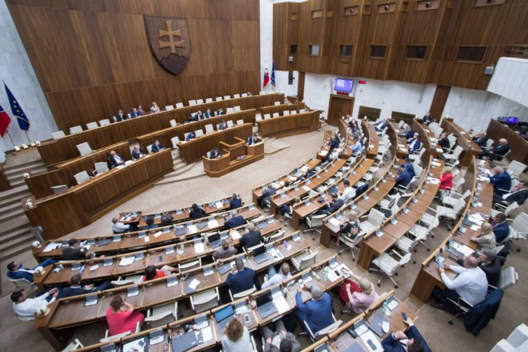 Parlament, NR SR