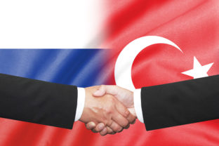 Rusko, Turecko, vlajky