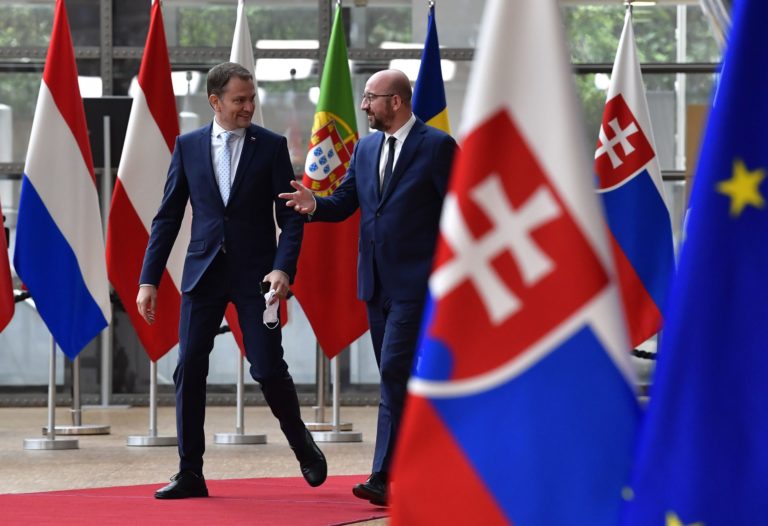 Igor Matovič, Charles Michel