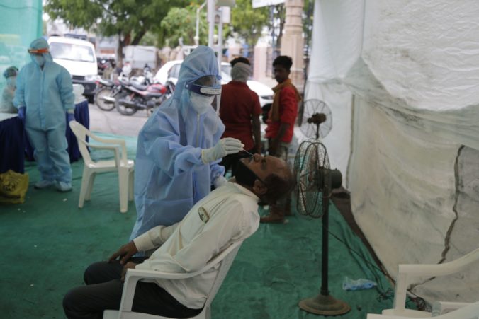 India, test, Ahmedabad, koronavírus