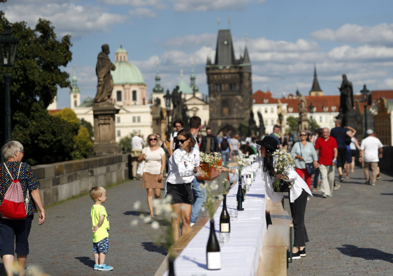 Česko, Praha, Karlov most