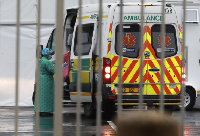 Virus Outbreak South Africa Surge