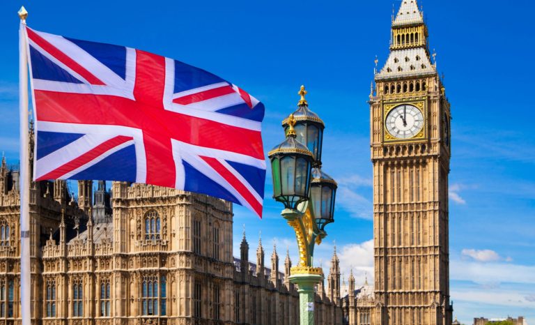 Zástava, Veľká Británia, Big Ben