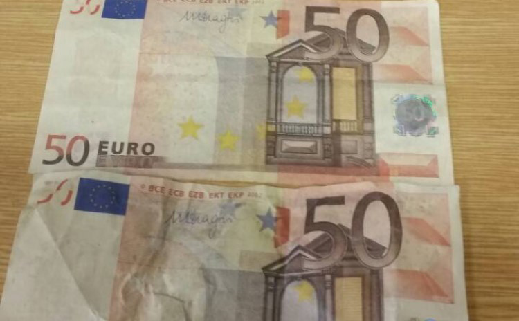 Polícia, falošné bankovky