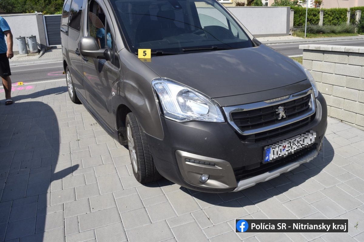 Nehoda auto odrazadlo