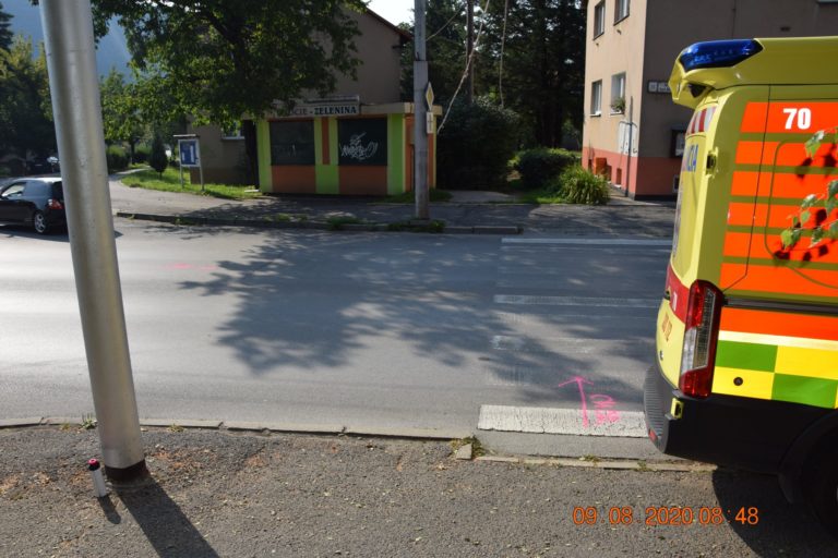 Dopravná nehoda, chodec