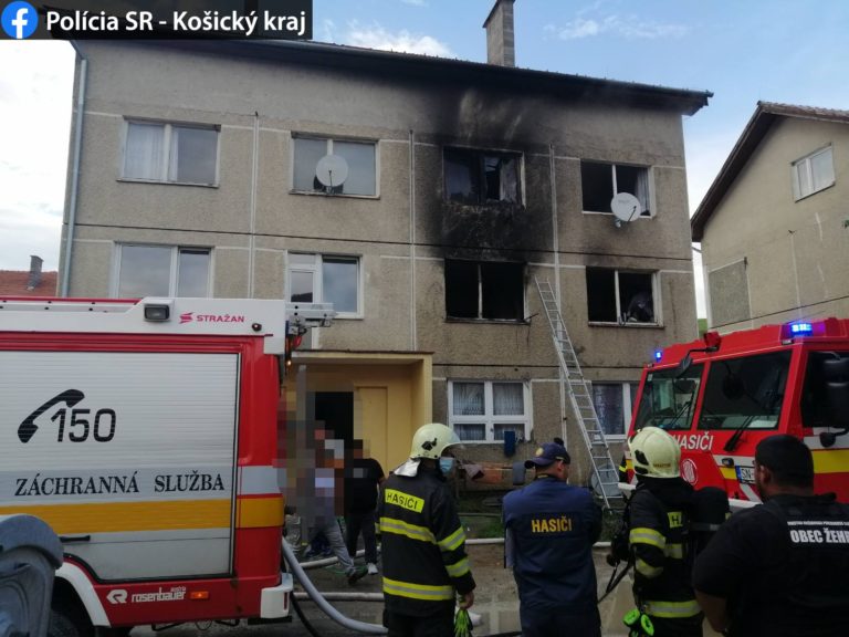 Požiar bytovky, Žehra