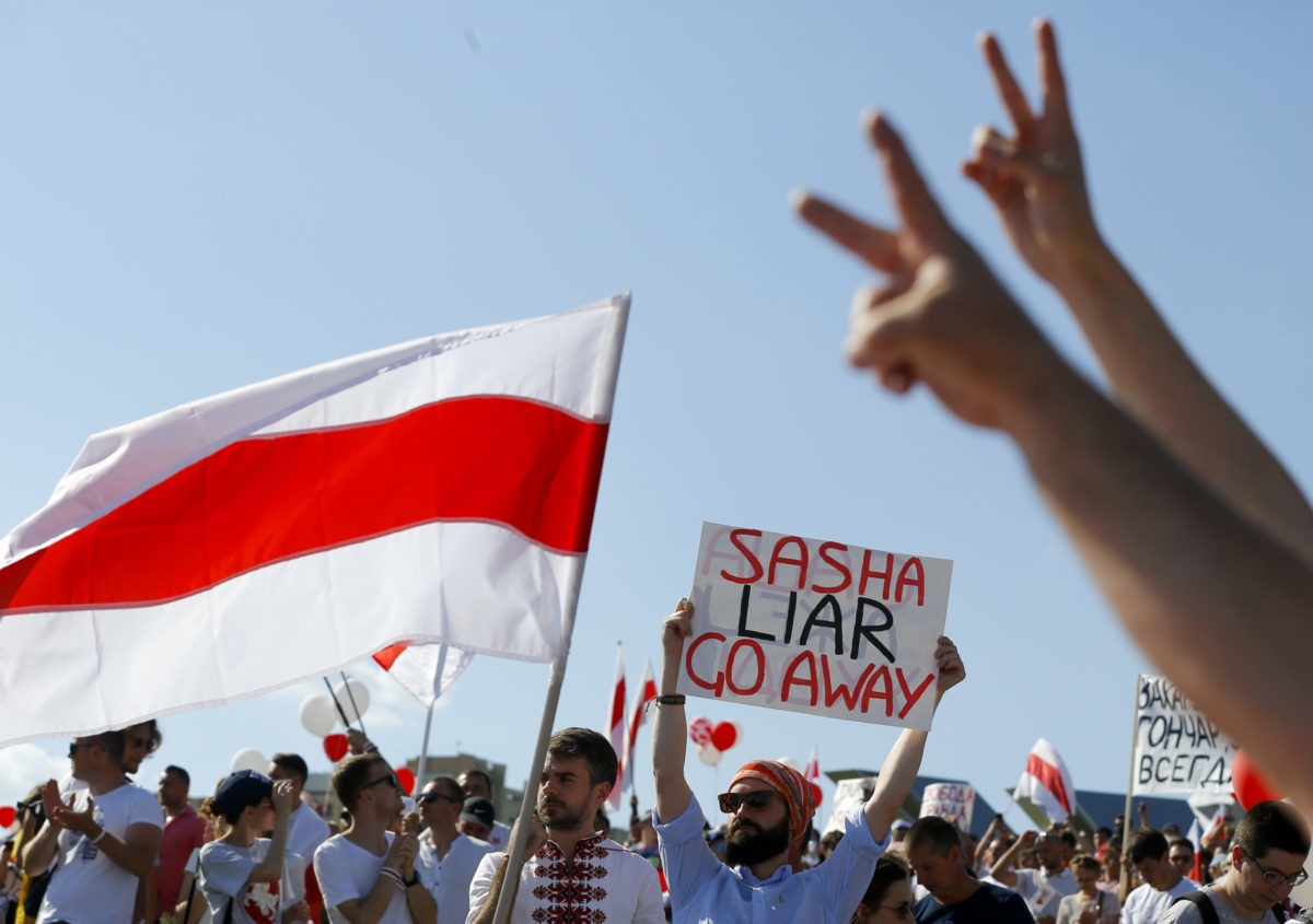 APTOPIX Belarus Protests