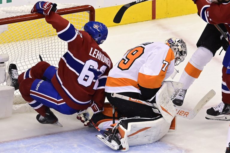 Artturi Lehkonen, Carter Hart, Montreal Canadiens, Philadelphia Flyers, NHL