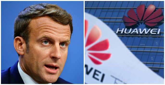 Emmanuel Macron, Huawei