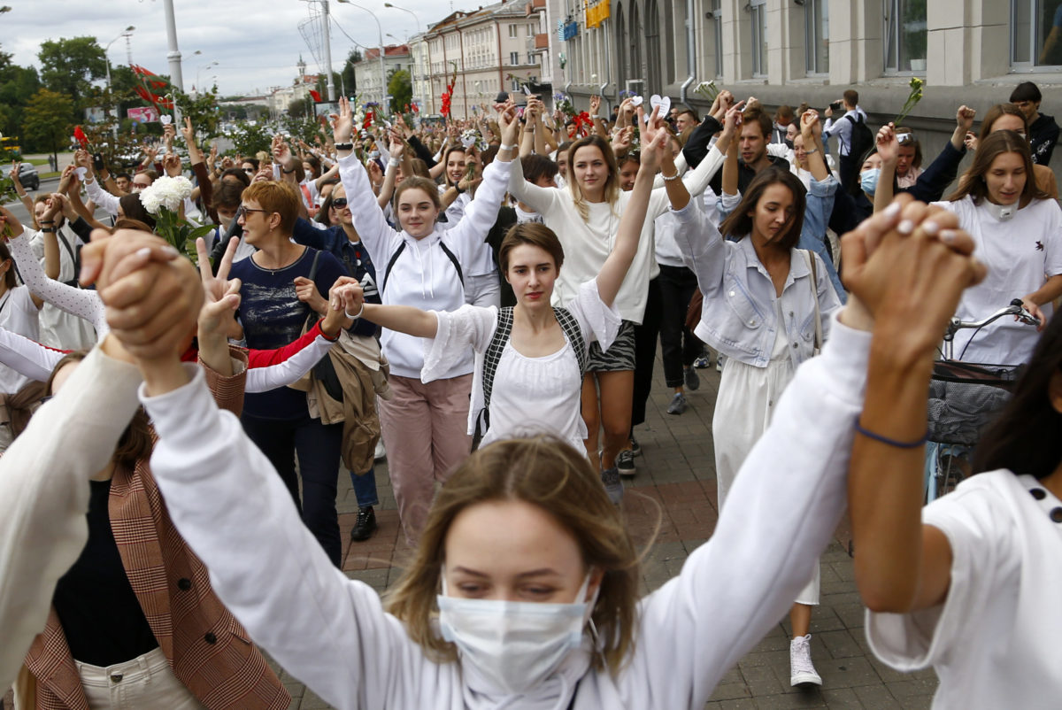 Bielorusko, protesty