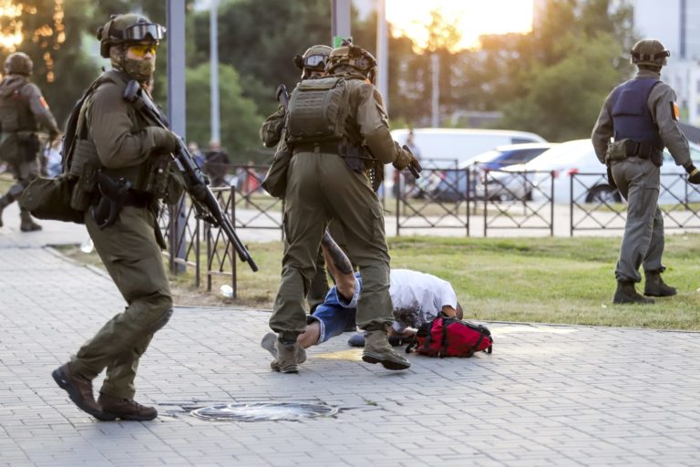 Protesty v Bielorusku