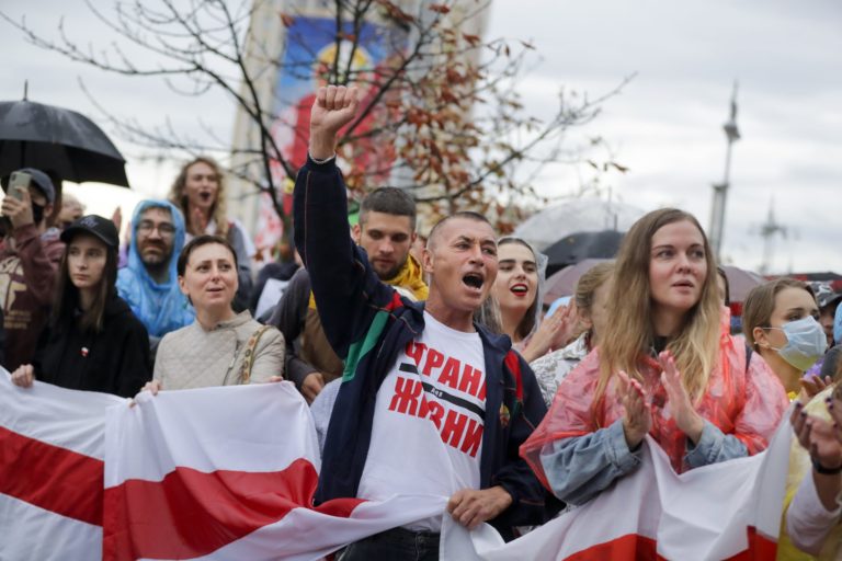 Bielorusko, protesty