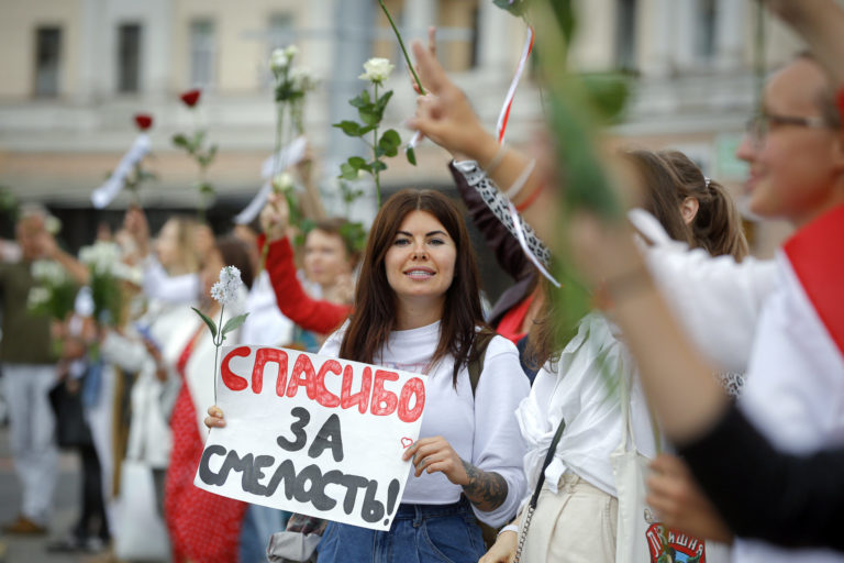Protesty v Bielorusku