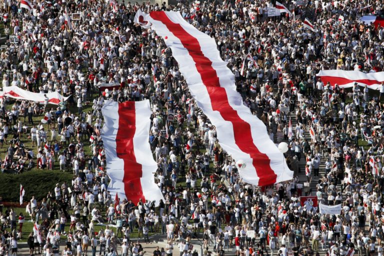 Protesty v Bielorusku