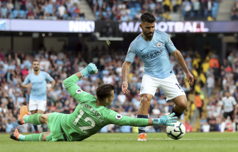 Martin Dúbravka, Sergio Agüero