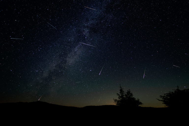 Perseid meteor shower
