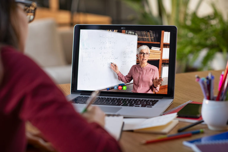 E-learning, online štúdium