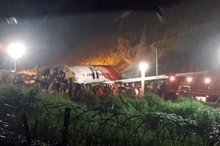 Nehoda lietadla v Indii