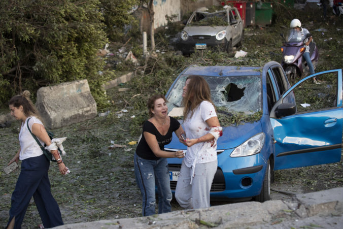 Výbuch v Bejrúte, Libanon