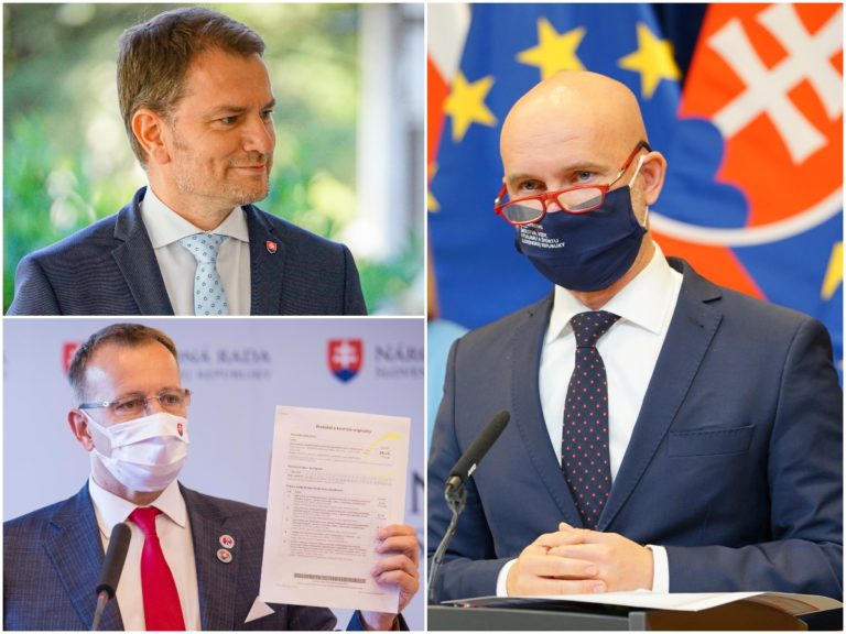 Igor Matovič, Branislav Grohling, Boris Kollár